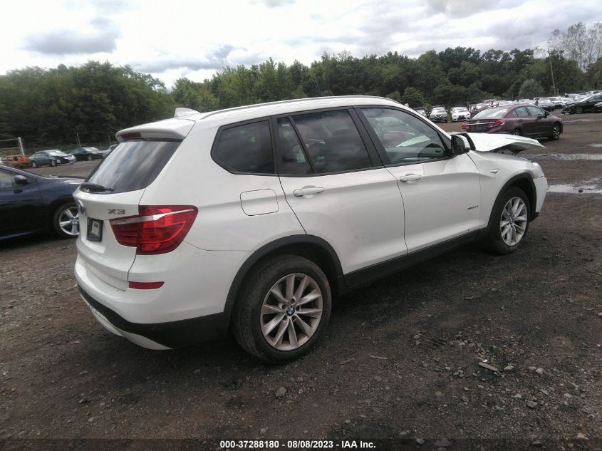 2015 BMW X3 XDRIVE28I - 5UXWX9C57F0D48339