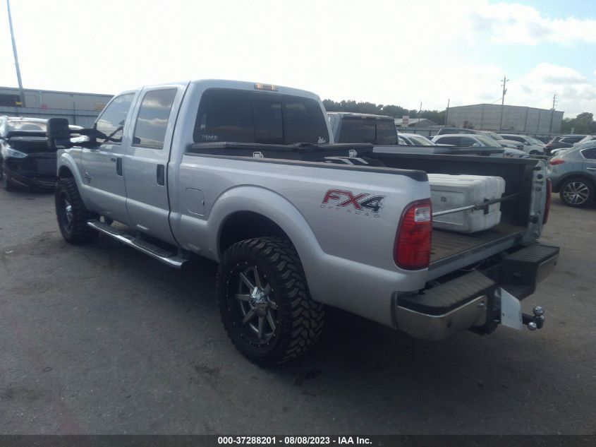 2015 FORD SUPER DUTY F-250 SRW LARIAT/PLATINUM - 1FT7W2BT9FEC34486