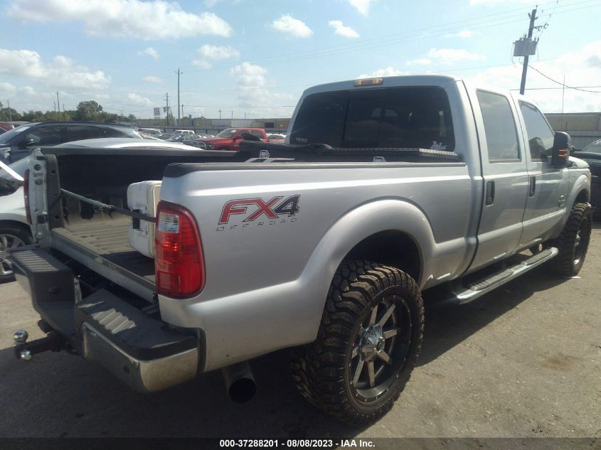 2015 FORD SUPER DUTY F-250 SRW LARIAT/PLATINUM - 1FT7W2BT9FEC34486