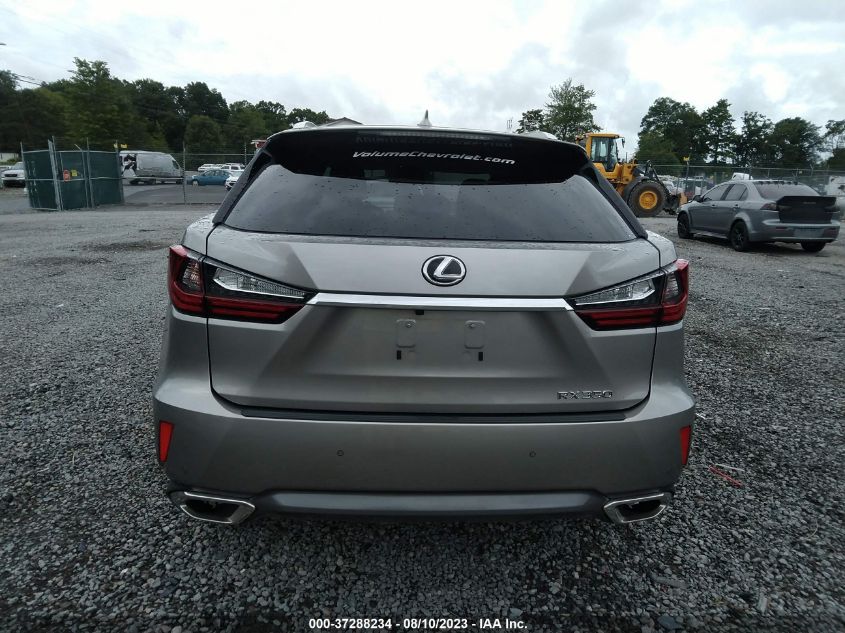 2017 LEXUS RX RX 350 - 2T2ZZMCA8HC060596