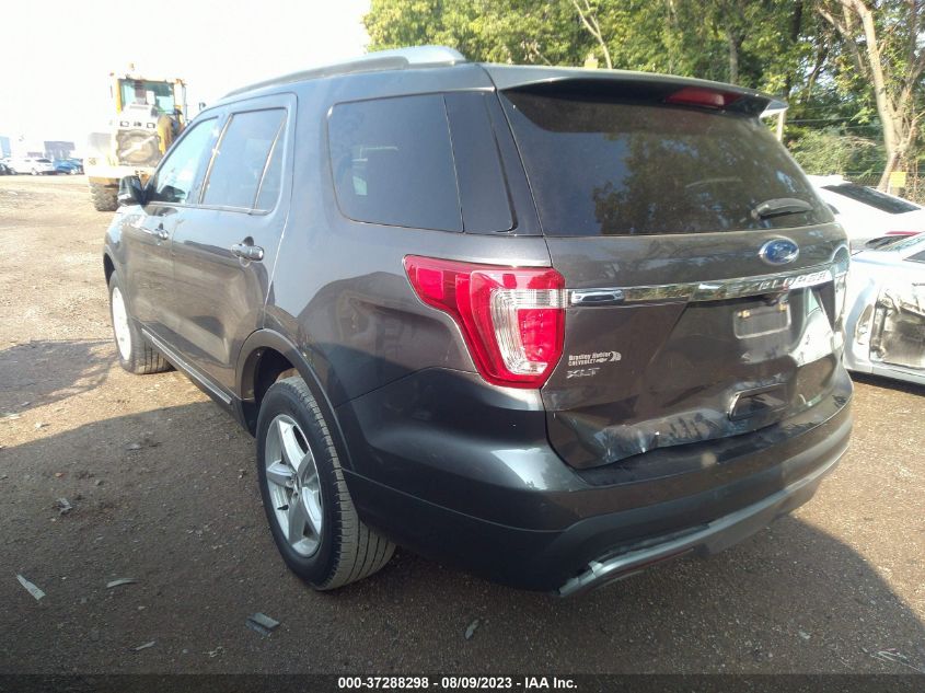 2017 FORD EXPLORER XLT - 1FM5K8DH9HGD02125