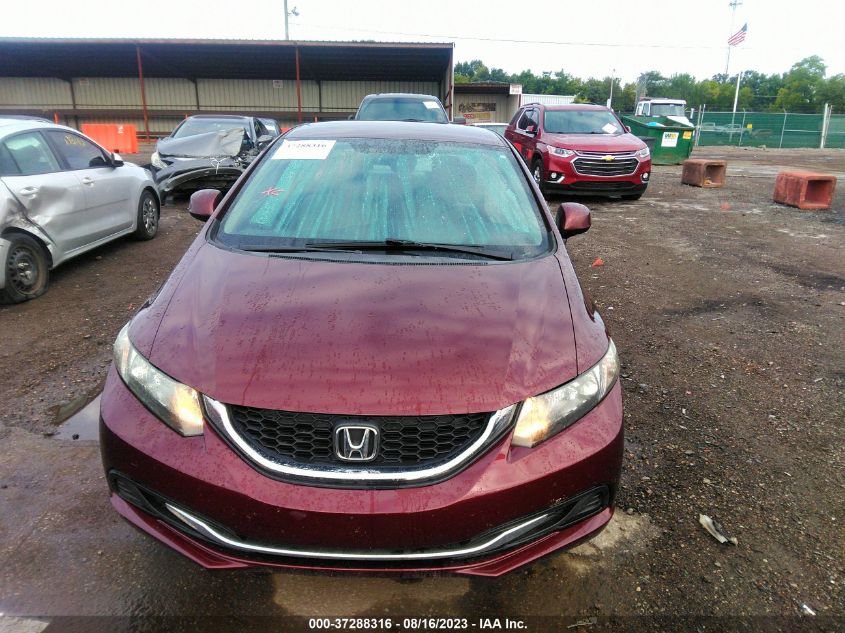 2013 HONDA CIVIC SDN LX - 19XFB2F58DE042349