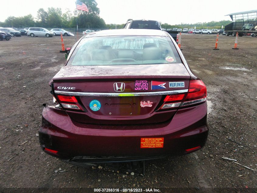 2013 HONDA CIVIC SDN LX - 19XFB2F58DE042349