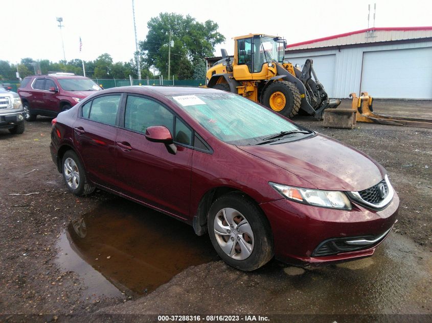 2013 HONDA CIVIC SDN LX - 19XFB2F58DE042349