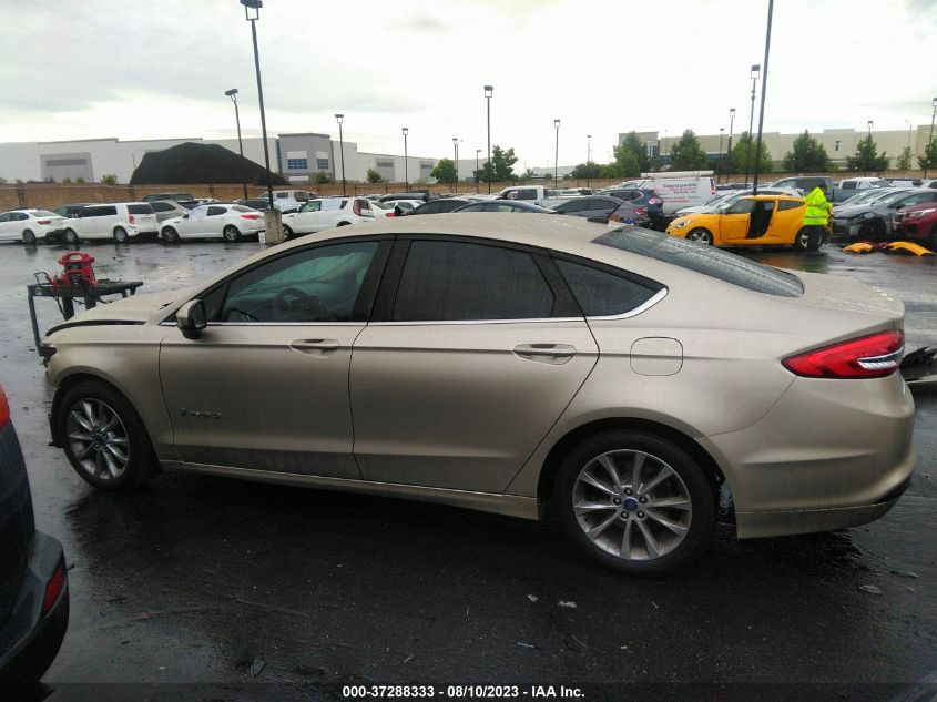 2017 FORD FUSION HYBRID SE - 3FA6P0LU9HR354783