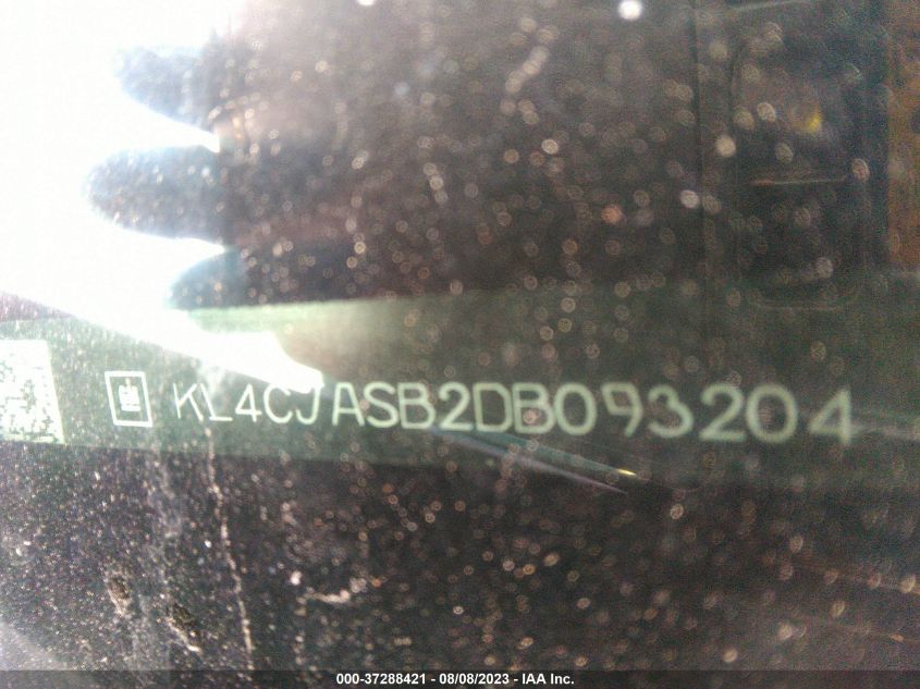 2013 BUICK ENCORE - KL4CJASB2DB093204