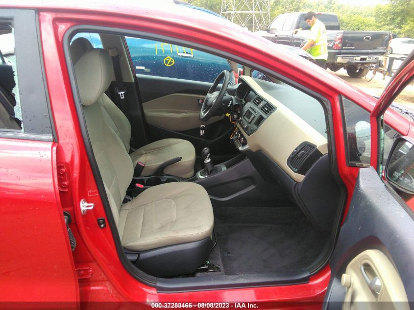 2015 KIA RIO LX - KNADM4A39F6497171