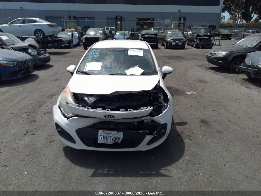 2014 KIA RIO EX - KNADN5A32E6359747