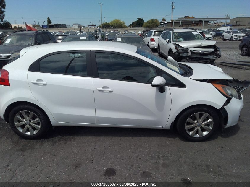 2014 KIA RIO EX - KNADN5A32E6359747
