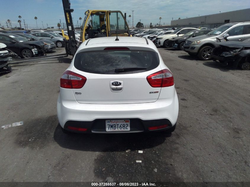 2014 KIA RIO EX - KNADN5A32E6359747