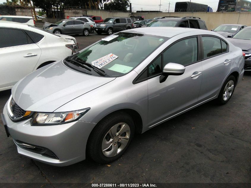 2015 HONDA CIVIC SEDAN LX - 2HGFB2F59FH559538