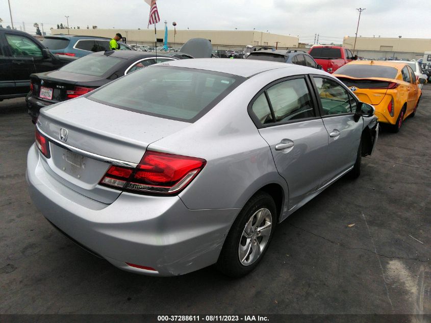 2015 HONDA CIVIC SEDAN LX - 2HGFB2F59FH559538