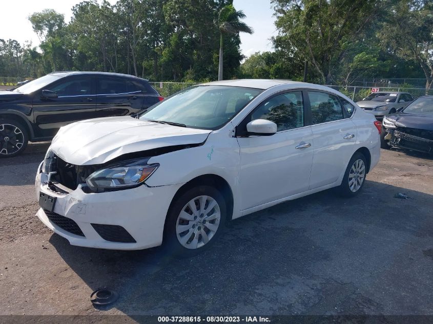2017 NISSAN SENTRA S/SV/SR/SL - 3N1AB7APXHY348640