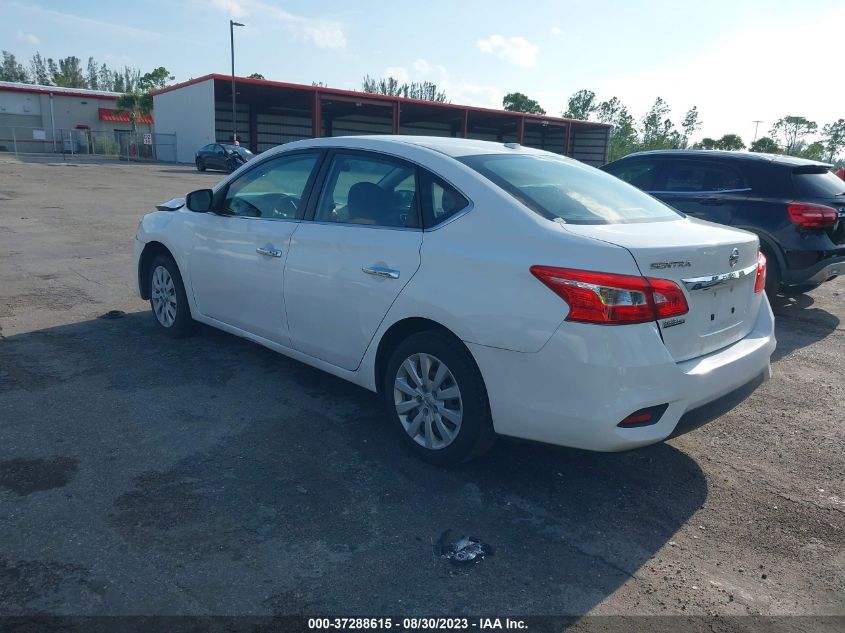 2017 NISSAN SENTRA S/SV/SR/SL - 3N1AB7APXHY348640