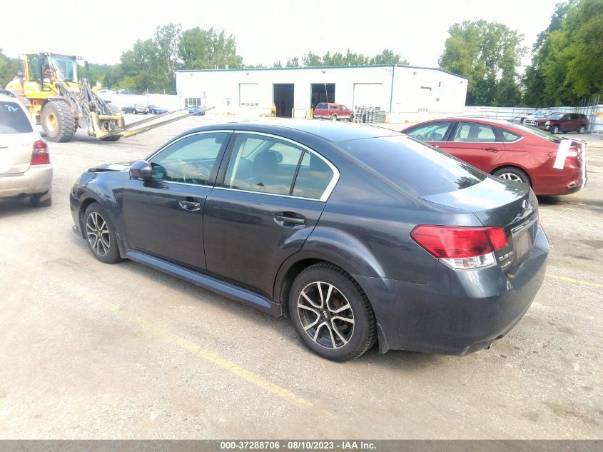 2013 SUBARU LEGACY 2.5I SPORT - 4S3BMBG60D3029909