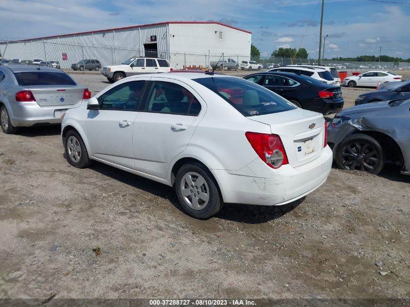 2014 CHEVROLET SONIC LS - 1G1JA5SH9E4206590