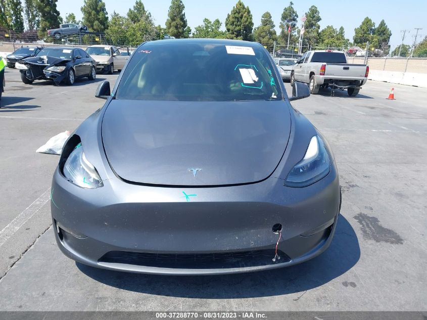 2022 TESLA MODEL Y PERFORMANCE - 7SAYGDEF8NF485244