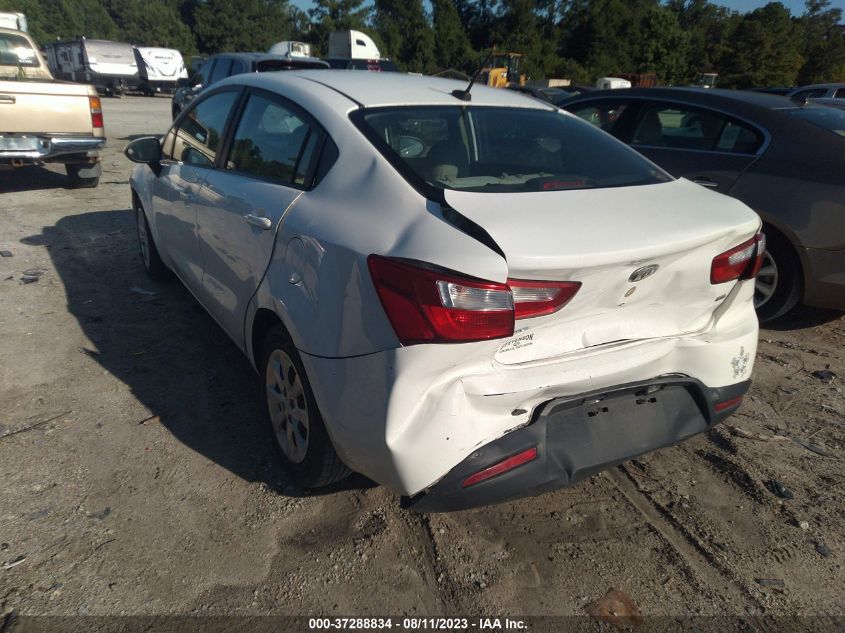 2013 KIA RIO LX - KNADM4A37D6233279