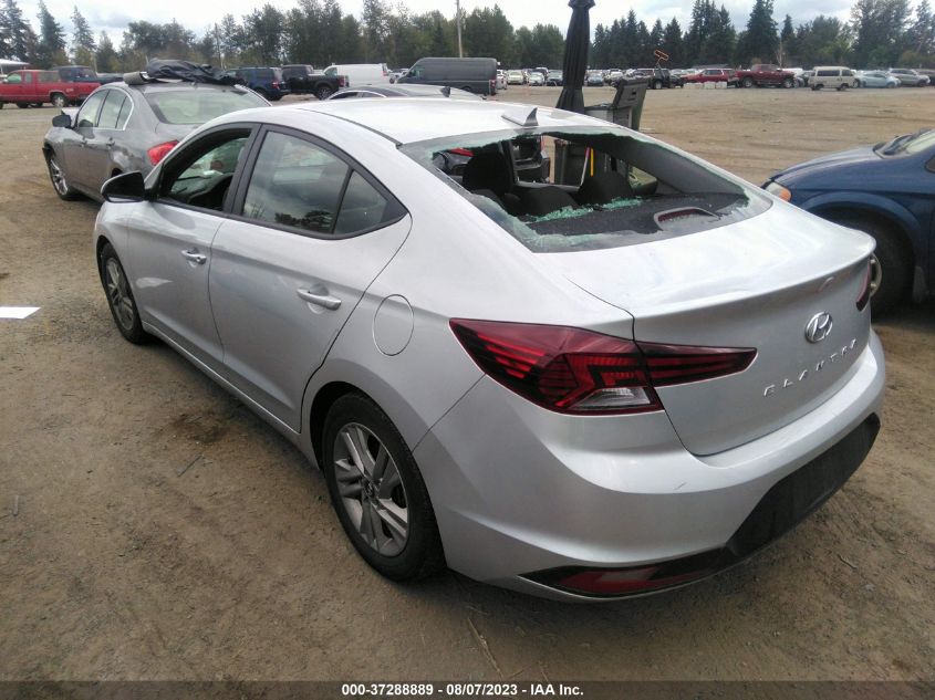 2019 HYUNDAI ELANTRA SEL - 5NPD84LF3KH483345