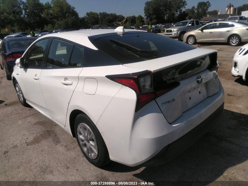 2022 TOYOTA PRIUS L - JTDKAMFU2N3159308