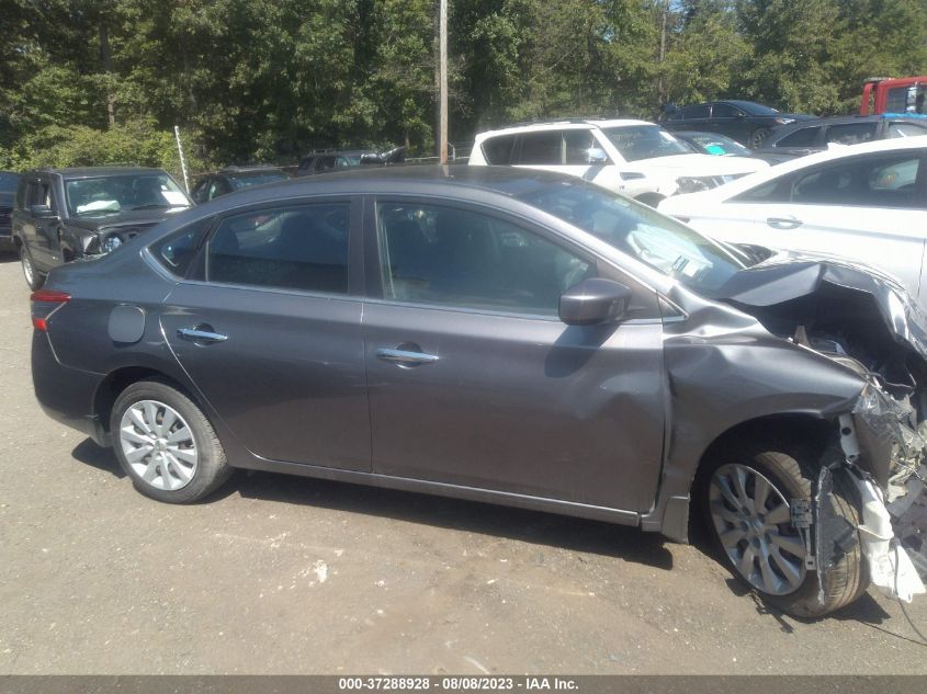 2015 NISSAN SENTRA S - 3N1AB7AP0FY362074