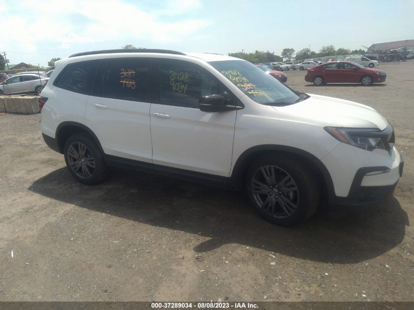 2022 HONDA PILOT SPORT - 5FNYF6H39NB061942