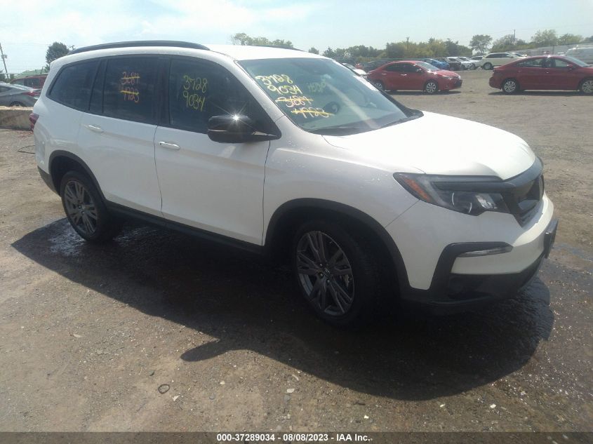 2022 HONDA PILOT SPORT - 5FNYF6H39NB061942