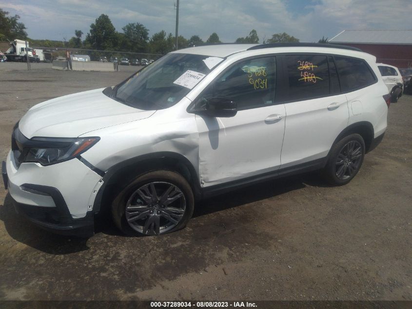 2022 HONDA PILOT SPORT - 5FNYF6H39NB061942
