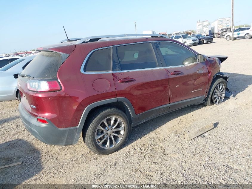 1C4PJLLB8KD165154 Jeep Cherokee LATITUDE PLUS 4