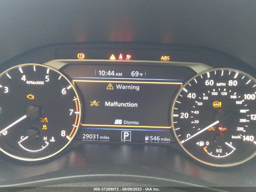 2022 NISSAN ALTIMA SV - 1N4BL4DV3NN355919