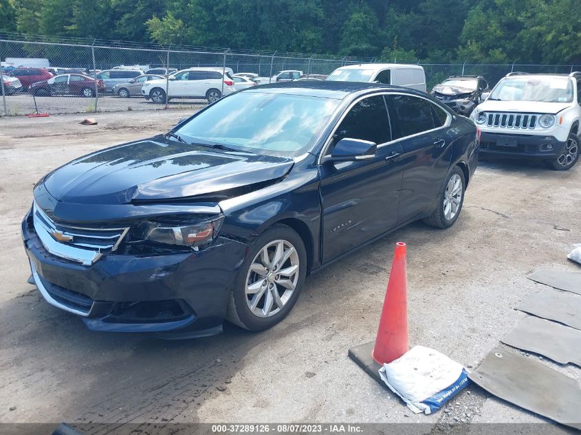 VIN 2G1105SA0H9168612 2017 CHEVROLET IMPALA LT
