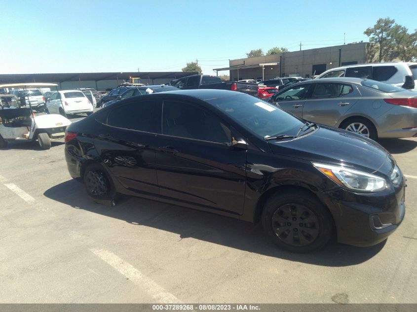 2017 HYUNDAI ACCENT SE - KMHCT4AE8HU356380