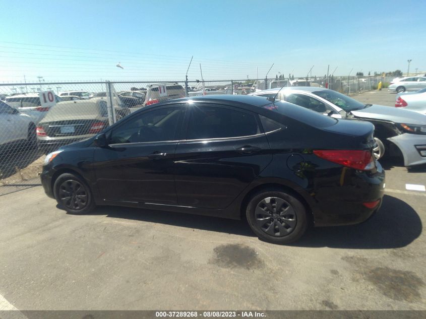 2017 HYUNDAI ACCENT SE - KMHCT4AE8HU356380