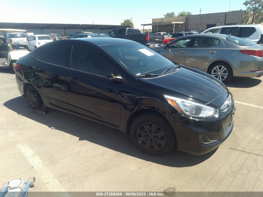 2017 HYUNDAI ACCENT SE - KMHCT4AE8HU356380