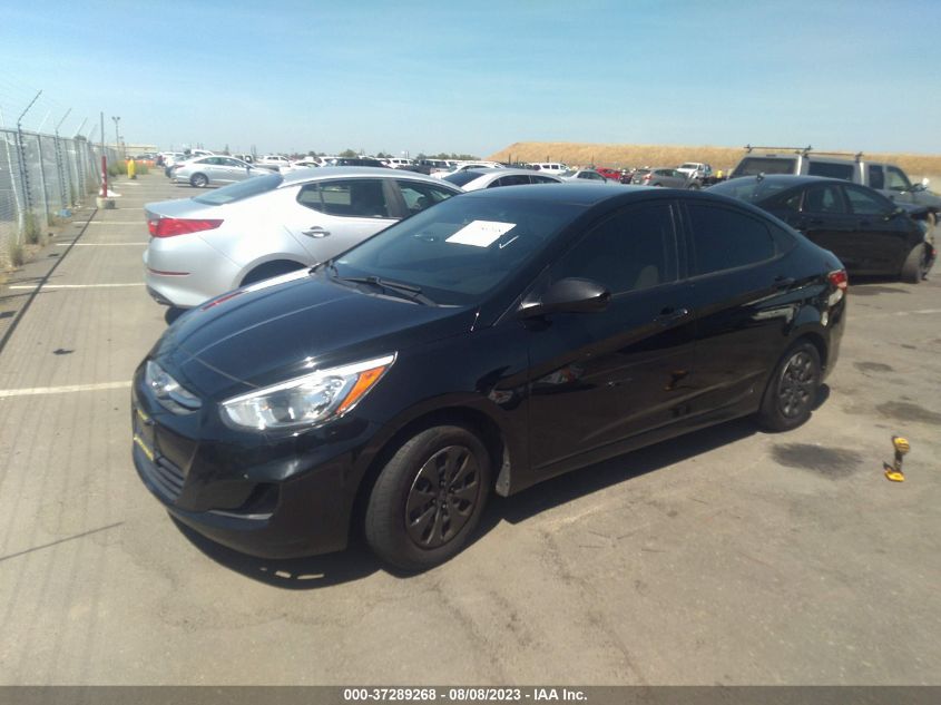 2017 HYUNDAI ACCENT SE - KMHCT4AE8HU356380