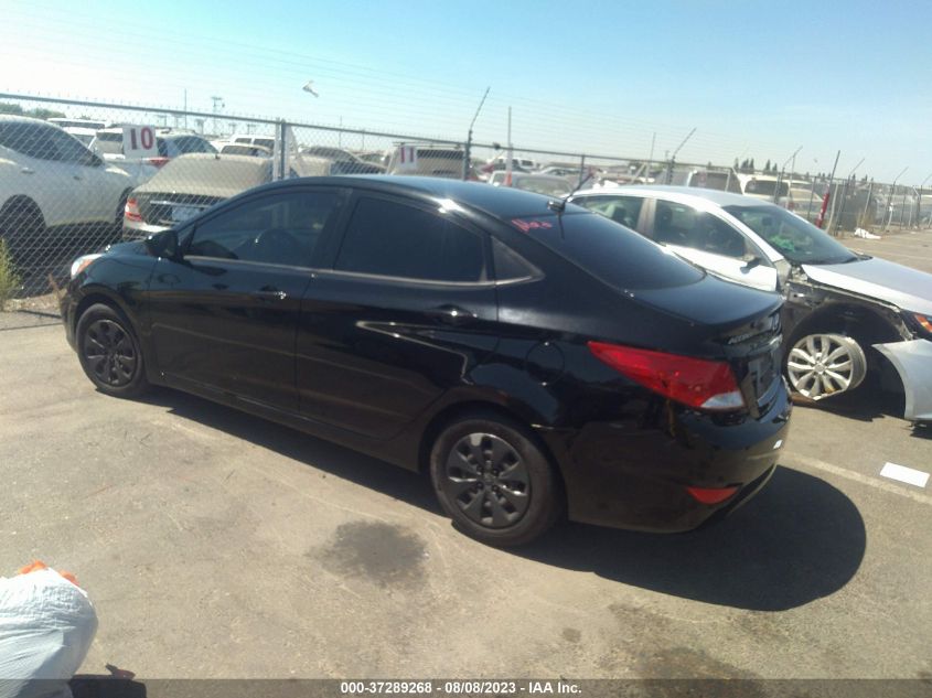 2017 HYUNDAI ACCENT SE - KMHCT4AE8HU356380