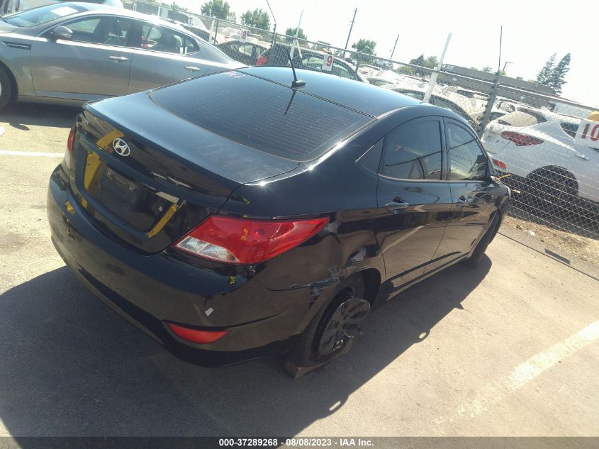 2017 HYUNDAI ACCENT SE - KMHCT4AE8HU356380