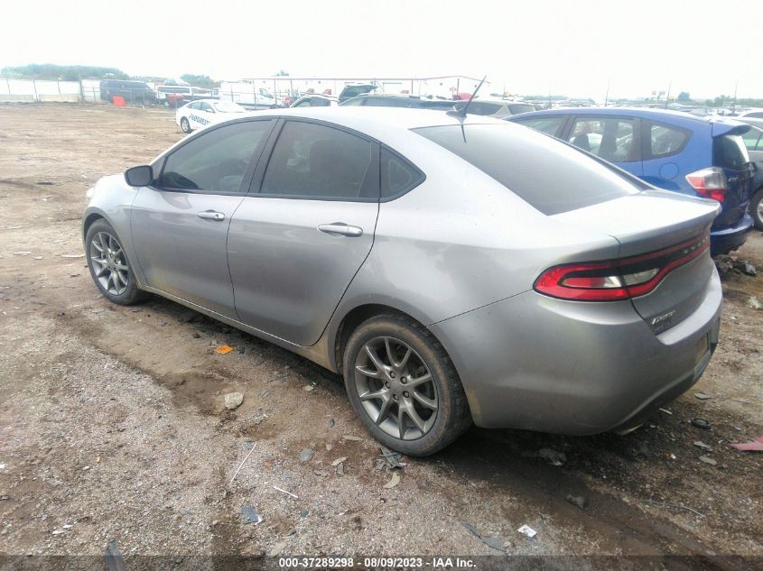 2015 DODGE DART SXT - 1C3CDFBB5FD253887