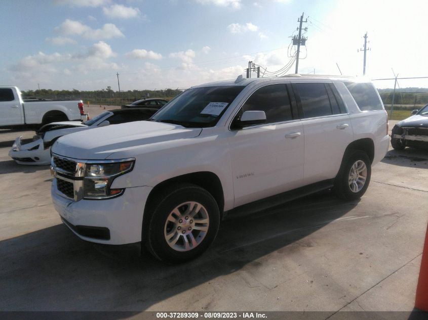 2019 CHEVROLET TAHOE K1500 LT - 1GNSKBKC4KR169806