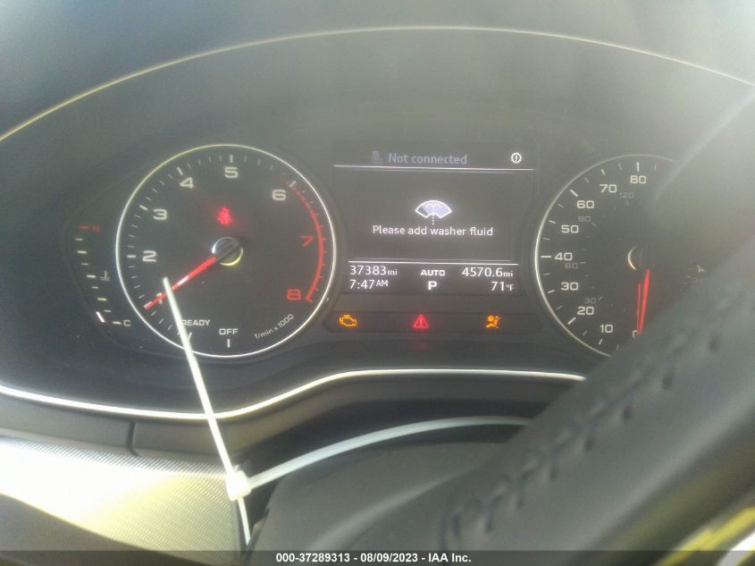 2017 AUDI A4 PREMIUM - WAUANAF47HN006217
