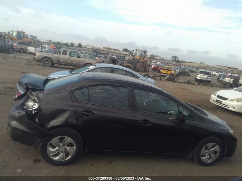 2013 HONDA CIVIC SDN LX - 19XFB2F52DE217534