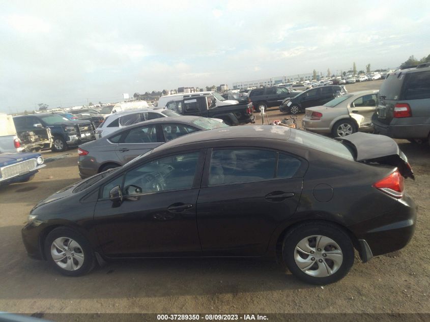 2013 HONDA CIVIC SDN LX - 19XFB2F52DE217534