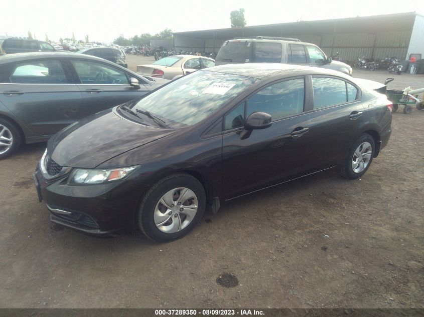 2013 HONDA CIVIC SDN LX - 19XFB2F52DE217534