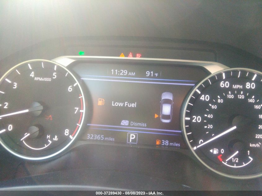 2022 NISSAN ALTIMA 2.5 SV - 1N4BL4DVXNN398427