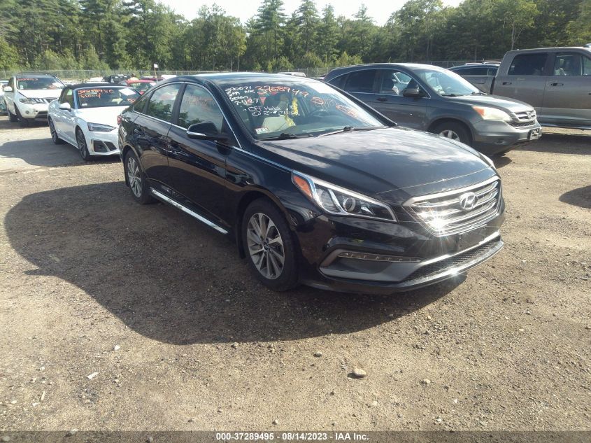 2015 HYUNDAI SONATA SPORT/LIMITED - 5NPE34AF2FH053219