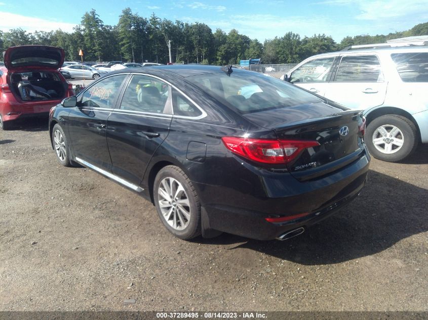 2015 HYUNDAI SONATA SPORT/LIMITED - 5NPE34AF2FH053219