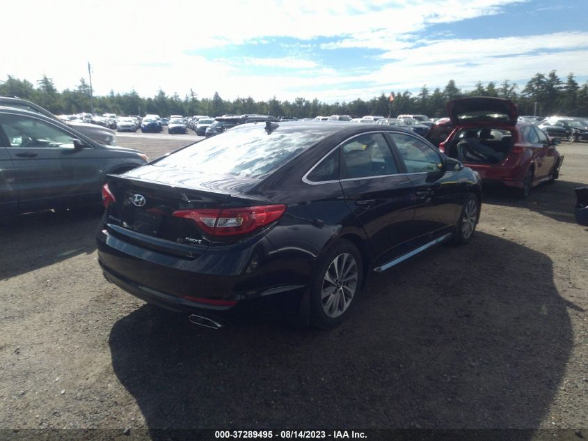 2015 HYUNDAI SONATA SPORT/LIMITED - 5NPE34AF2FH053219