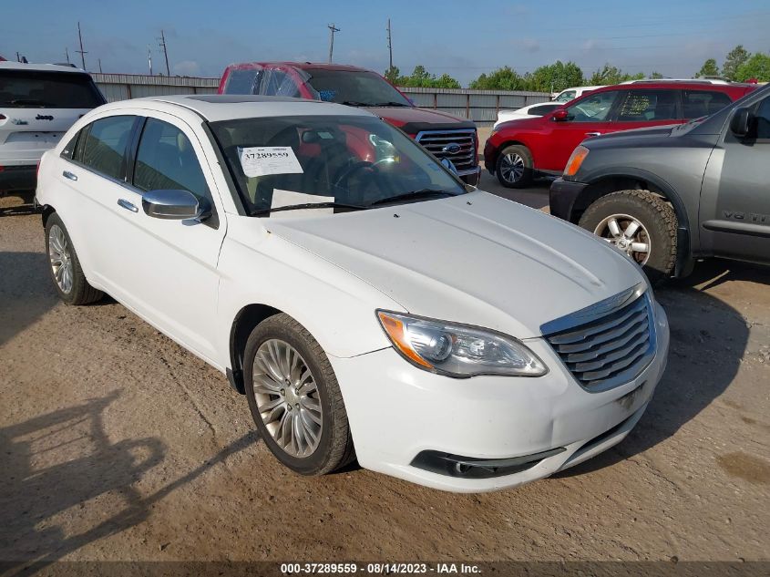 2013 CHRYSLER 200 LIMITED - 1C3CCBCG1DN611838
