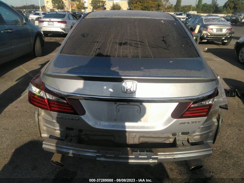 2016 HONDA ACCORD SEDAN SPORT - 1HGCR2F59GA190694