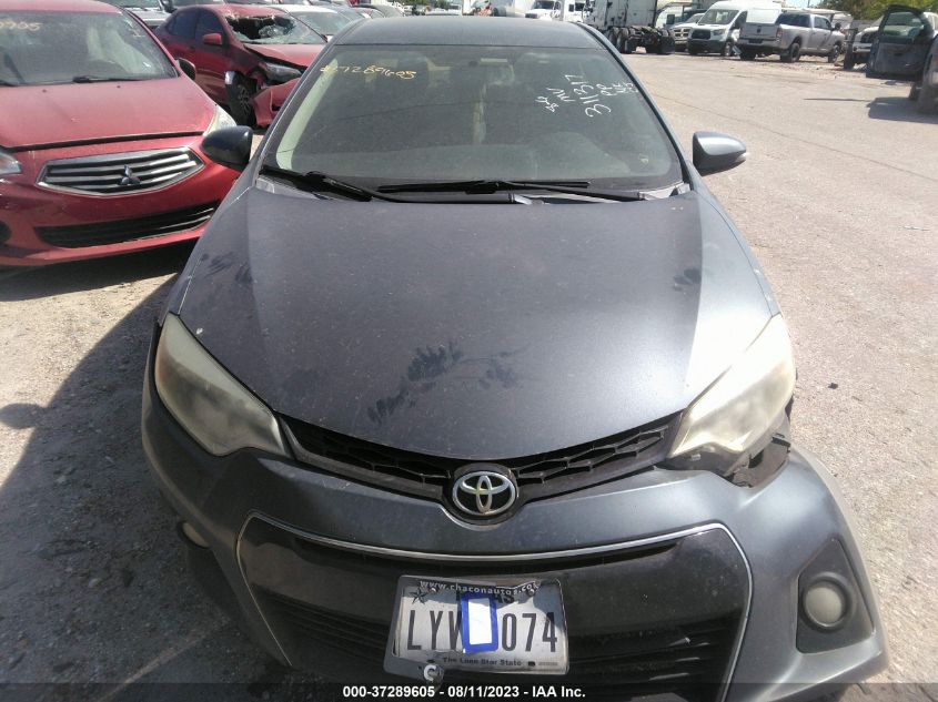 2015 TOYOTA COROLLA L/LE/S/S PLUS/LE PLUS - 2T1BURHE4FC311317